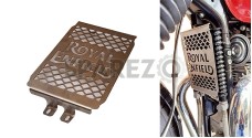 Royal Enfield GT Continental 650 and Interceptor 650 Design D1 SS Radiator Grill Guard - SPAREZO